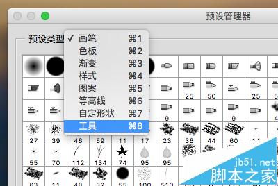 ps怎么导入工具预设? psCC打开.tpl格式文件的方法