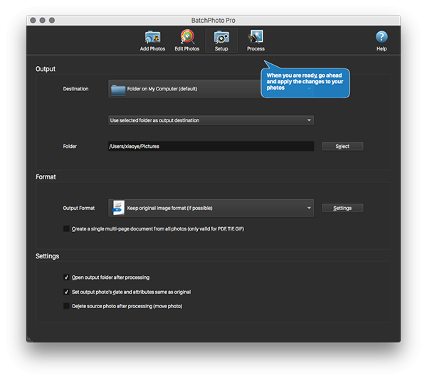BatchPhoto for Mac(图片处理器) V4.4 苹果电脑版