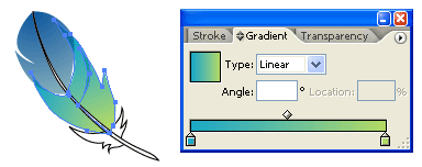 AI教程:AI绘制漂亮羽毛 脚本之家 AI教程