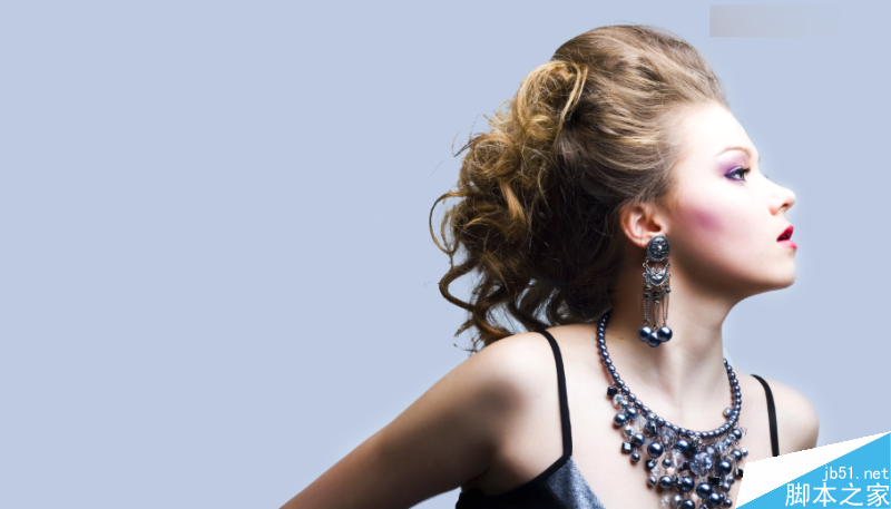 Photoshop给美女长发添加立体层次感的云层效果