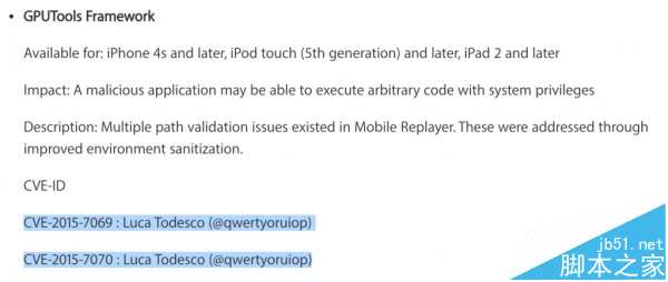 iOS9.2.1完美越狱已出现？开发者称还有Bug