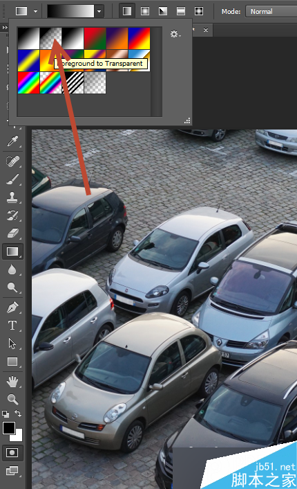 PS模糊滤镜将汽车照片打造移轴电影画面效果