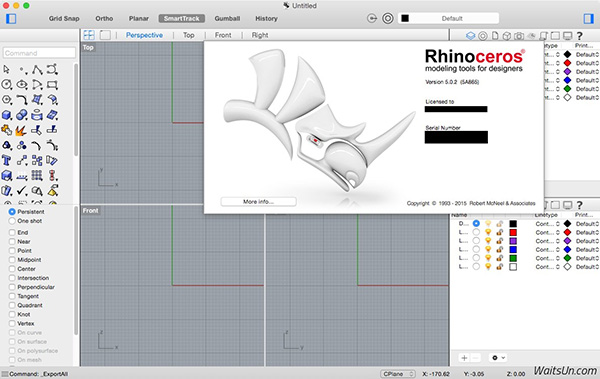 犀牛Rhinoceros 7 for Mac(建筑设计软件) v7.34.23267.11002 RC TNT直装免费版