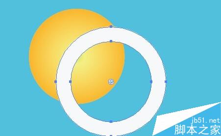 Adobe Illustrator做一个有光晕的太阳