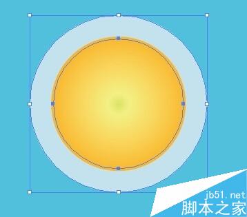 Adobe Illustrator做一个有光晕的太阳