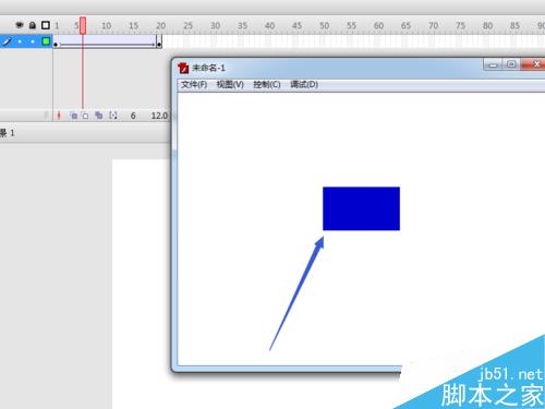 如何利用flash制作平移动画