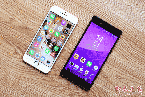 iPhone 6s对比索尼Z5