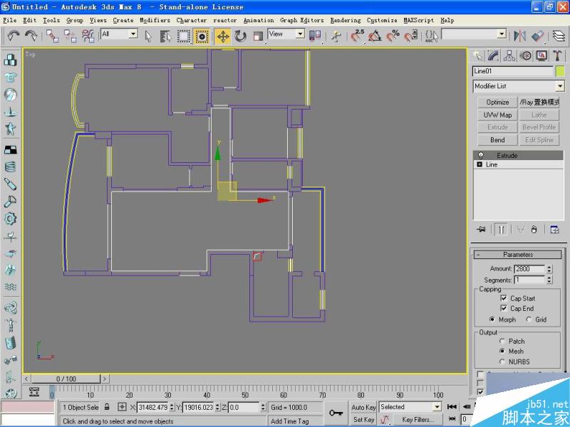 3DMAX高精度室内建模教程 脚本之家