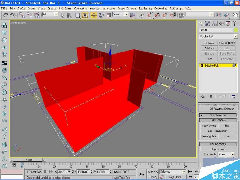 3DMAX高精度室内建模教程 脚本之家