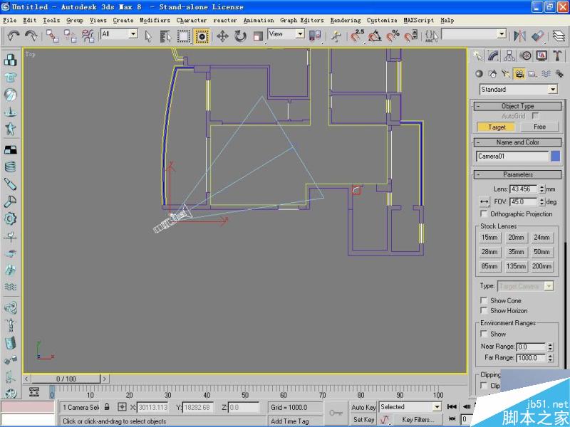 3DMAX高精度室内建模教程 脚本之家