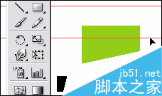 AI参考线制作六面体 脚本之家 AI教程