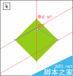 AI参考线制作六面体 脚本之家 AI教程