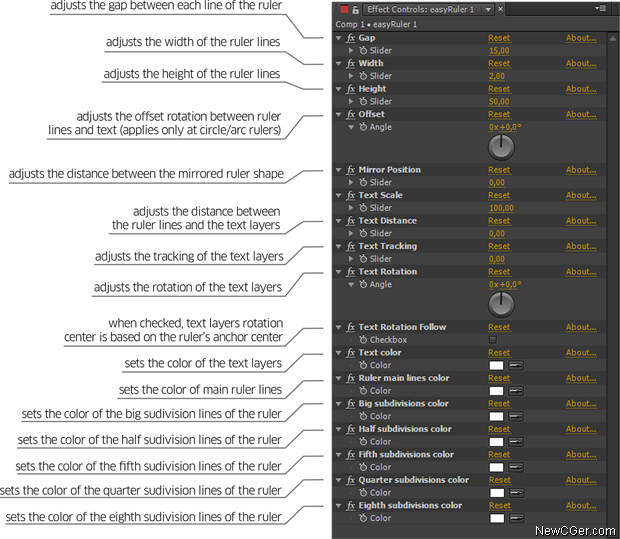 AE快速创建数学图形测量标尺脚本(AEscripts easyRulers) v1.7.3 官方最新版