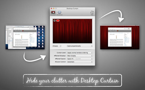 Desktop Curtain for Mac V3.0.4 苹果电脑版