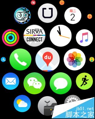 apple watch智能手表怎么显示和隐藏app?