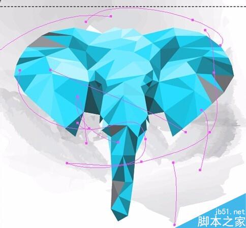 Illustrator设计大象CD封面