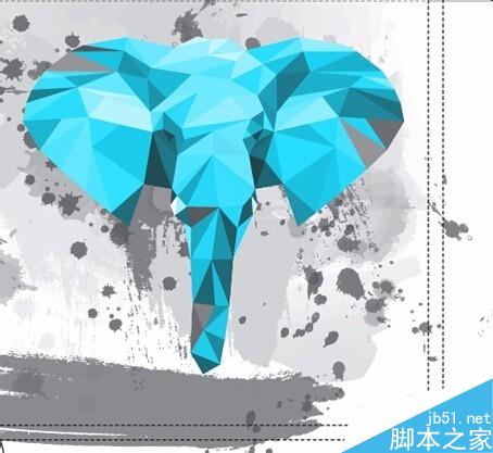 Illustrator设计大象CD封面