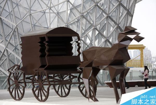 上海世博园区雕塑设计 脚本之家 室外设计