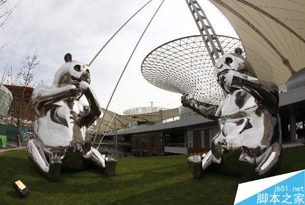 上海世博园区雕塑设计 脚本之家 室外设计