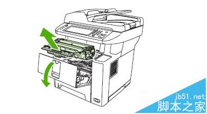 惠普打印机M3027&M3035碳粉盒区域卡纸该怎么办?”