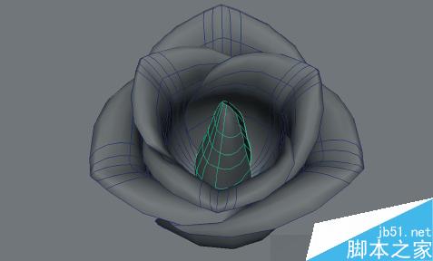 maya7.0玫瑰花建模教程 脚本之家 MAYA材质灯光