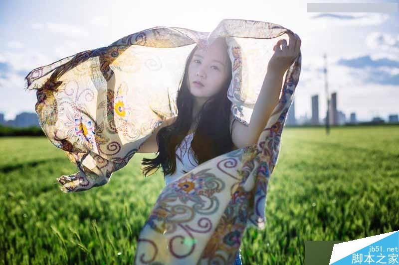 Photoshop调出逆光外景人像甜美肤色效果,PS教程,思缘教程网