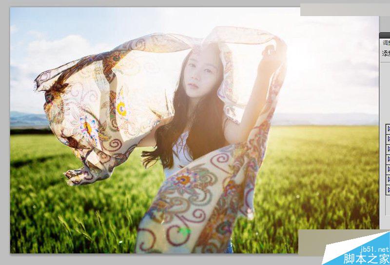 Photoshop调出逆光外景人像甜美肤色效果,PS教程,思缘教程网