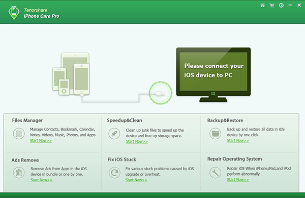 Tenorshare iPhone Care Pro(iOS设备优化软件) for Mac V2.2.0.1 苹果电脑版