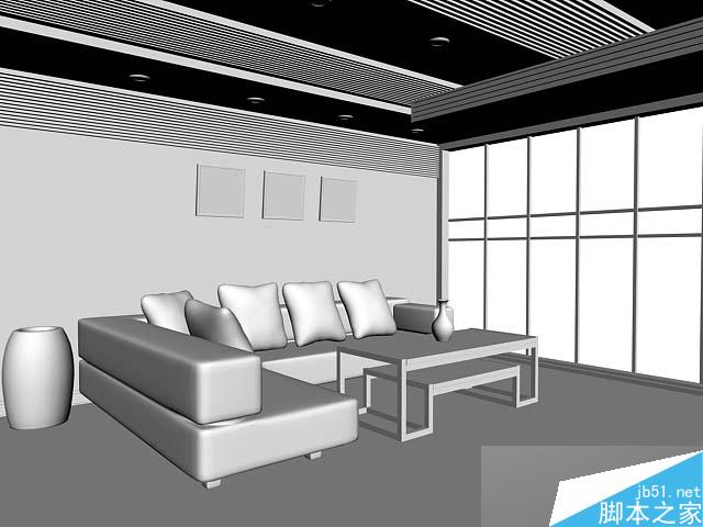 3DSMAX各个环境下室内布光的方法和技巧”