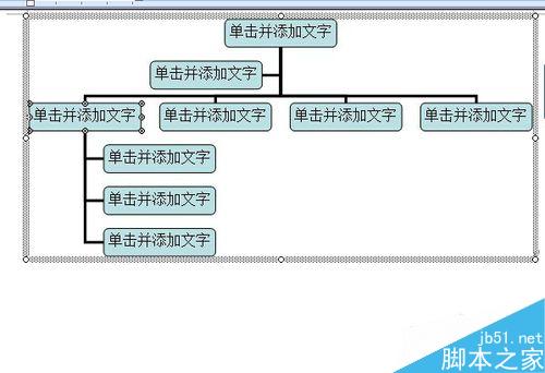 怎么用word做组织架构图