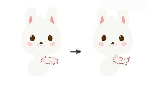 Illustrator绘制春季抱着花朵的小兔子,PS教程,思缘教程网