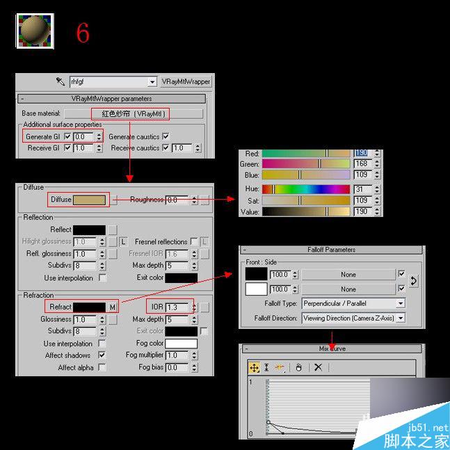 3ds max加vray制作客厅效果图 3dsmax教程 脚本之家