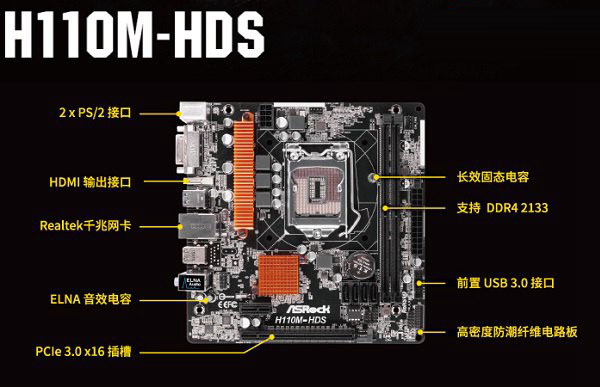 H110主板好用吗 DIY装机H110主板配CPU技巧