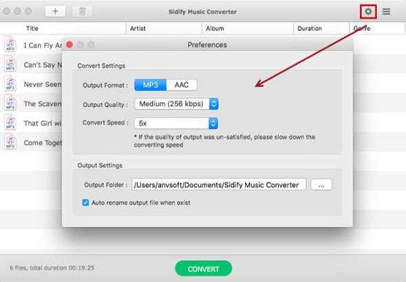 Sidify Music Converter for Mac(音频转换器) V1.0.9 苹果电脑版