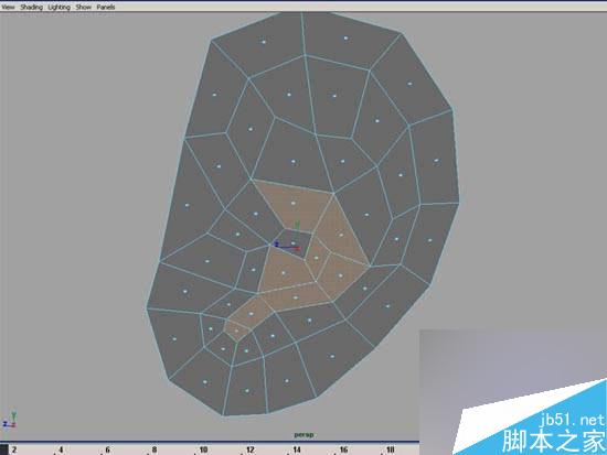 maya多边形建模人物耳朵 脚本之家 maya建模教程