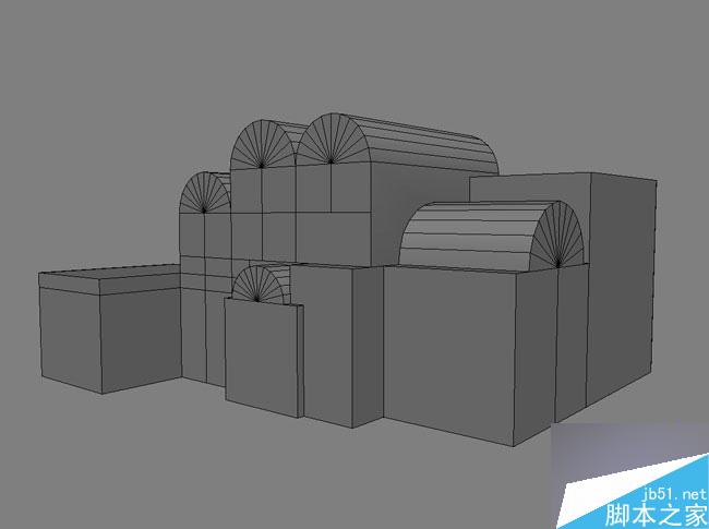 MAYA建筑作品解析 脚本之家