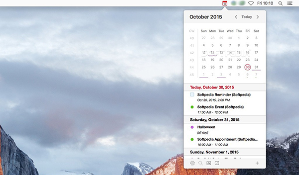 Calendar 366 Plus for Mac(菜单栏日历事件提醒工具) V1.4.0 苹果电脑版