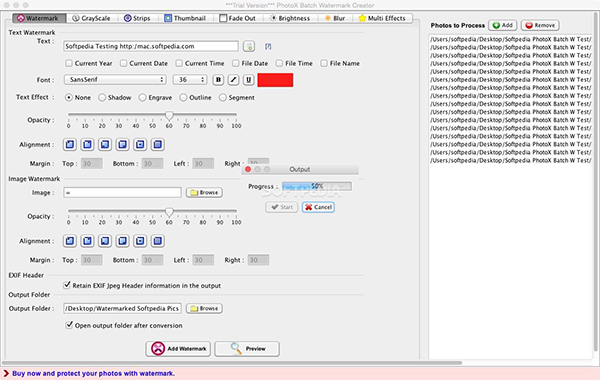 Batch Watermark Creator for Mac V3.4.2 苹果电脑版
