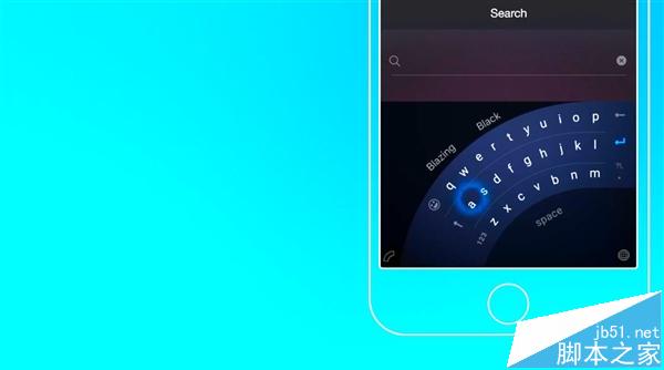 微软最炫iPhone输入法开测：弧形键盘手速爆表