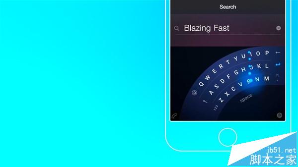 微软最炫iPhone输入法开测：弧形键盘手速爆表