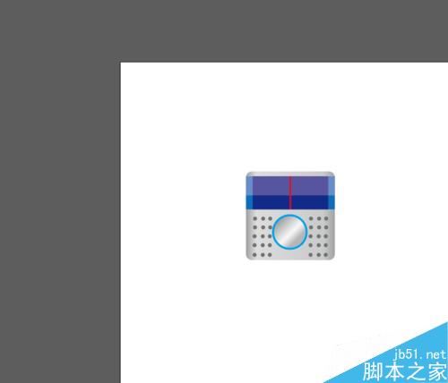 Ai绘制录音机的图标