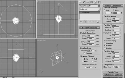 3D Studio MAX： 粒子系统之礼花 脚本之家 3DSMAX动画教程