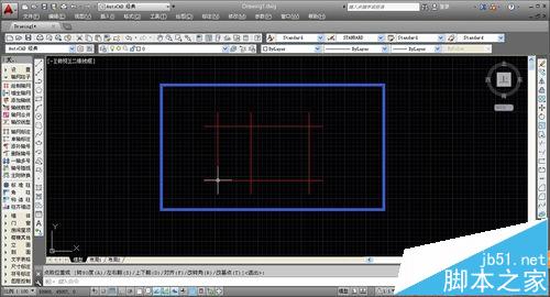 CAD建筑图纸中怎么绘制转角窗和轴网墙?