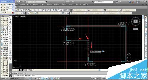 CAD建筑图纸中怎么绘制转角窗和轴网墙?