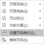 Word2016怎么单独编辑页码？