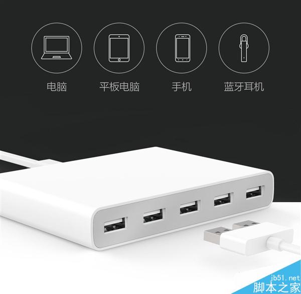 小米多口USB电源适配器发布：65W/可充笔记本