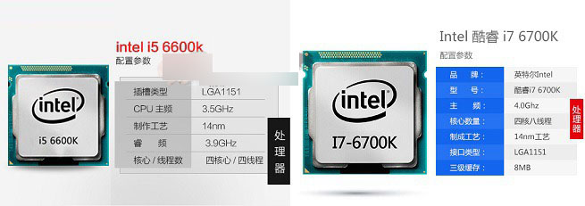 六代i5/i7性能差距有多大？i5-6600K与i7 6700K超频对比实测