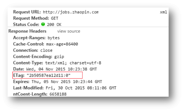 ETag是什么 ETag标准 ETag响应头 httpETag