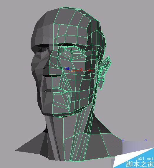 Maya 建模-从cube到head 脚本之家 MAYA建模教程