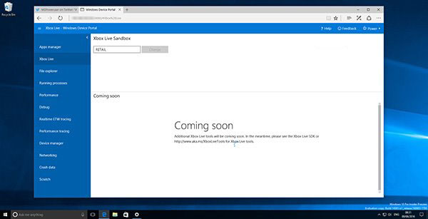 Win10一周年更新预览版14361：设备门户UI变Windows10风